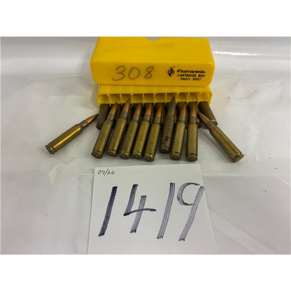 (20) .308 Winchester 7.62x51mm Nato Cartridges **PAL Required
