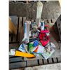 Image 1 : Lot of misc items, craft supplies, broken heater, seashells