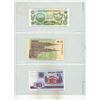 Image 10 : Binder of Foreign Currency Banknotes. (Total 15 Notes - All New/Uncirculated)