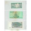 Image 2 : Binder of Foreign Currency Banknotes. (Total 15 Notes - All New/Uncirculated)