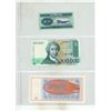 Image 3 : Binder of Foreign Currency Banknotes. (Total 15 Notes - All New/Uncirculated)