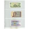 Image 9 : Binder of Foreign Currency Banknotes. (Total 15 Notes - All New/Uncirculated)