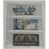 Image 12 : Binder of Junier Collector's Set. (It Includes (2) Shinplasters, 1, 5, 10, 25, 50 Cents ; 1,  5, 10,