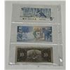 Image 13 : Binder of Junier Collector's Set. (It Includes (2) Shinplasters, 1, 5, 10, 25, 50 Cents ; 1,  5, 10,