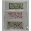 Image 15 : Binder of Junier Collector's Set. (It Includes (2) Shinplasters, 1, 5, 10, 25, 50 Cents ; 1,  5, 10,