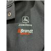 Image 3 : Size XL John Deere Brandt Leather Sleeved Jacket