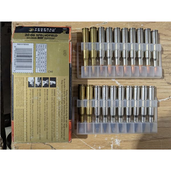 30-06 Mixed Ammunition inc. (8) Hollow Point **PAL REQUIRED