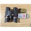 Image 1 : Merlin 10x32mm Binoculars, (34) .22 Long Rifle Ammo **PAL REQUIRED