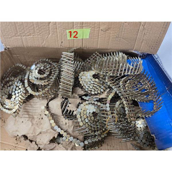 1 ¼” Roofing Nails – Used Box