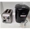 Image 1 : Cuisinart 2-Slice Toaster, MasterChef Bread Maker (broken top corner) – Both Working