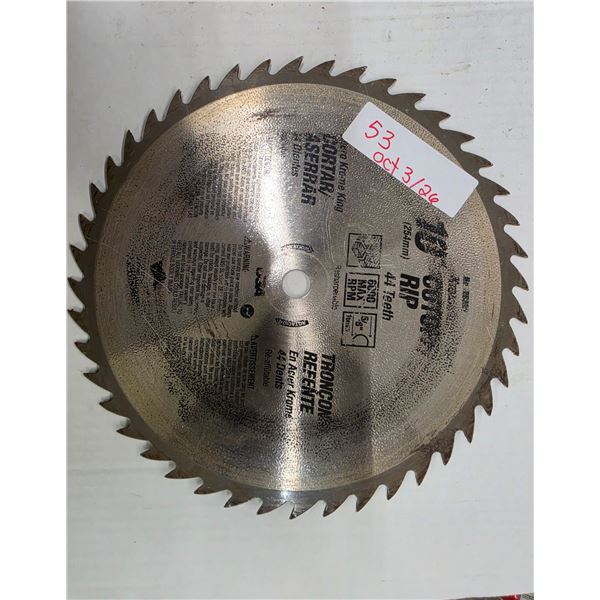 10” Saw Blade