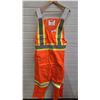 Image 1 : NEW High Visibility Orange Overalls – Medium