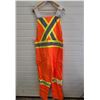 Image 2 : NEW High Visibility Orange Overalls – Medium