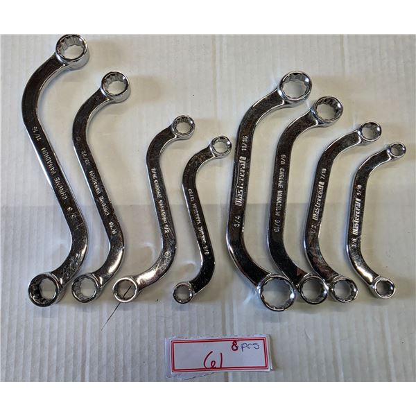 (8) Specialty S & C-Wrenches (Mastercraft)