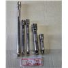 Image 1 : (5) Extension Bars, 3” to 10” Long