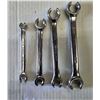 Image 2 : (4) Drop Forged 6-Point Flare Nut Wrenches