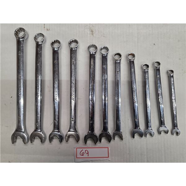 (11) Accelerator 12-point Wrenches, Assorted Sizes