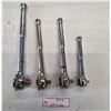 Image 1 : (4) Thumbwheel Drive Ratchets, ¼ ? ½