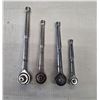 Image 3 : (4) Thumbwheel Drive Ratchets, ¼ ? ½