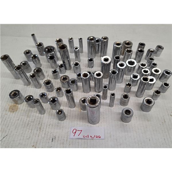 Lot of Assorted Sockets