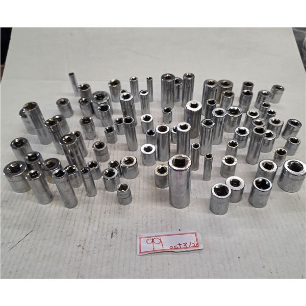 Lot of Assorted Sockets
