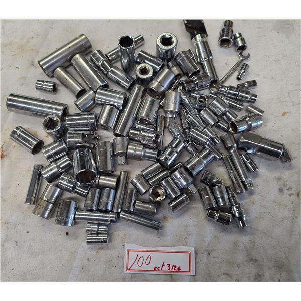 Lot of Assorted Sockets