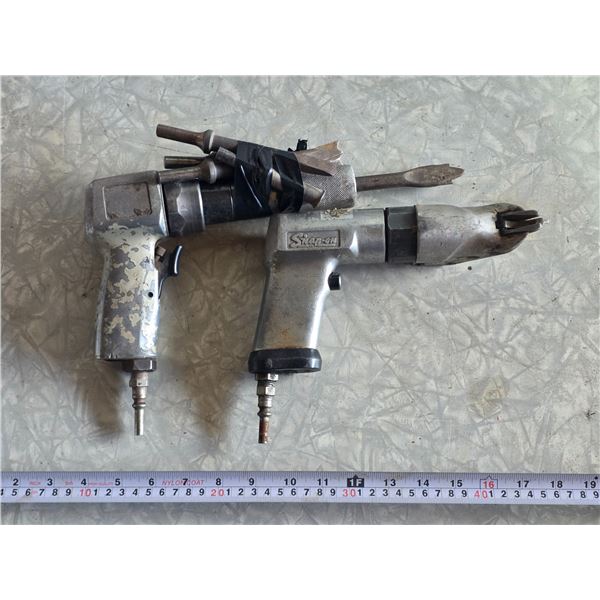 Snap on Air Nibbler and Band D Air Drill