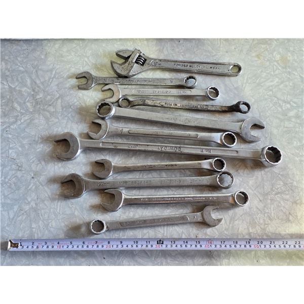Assorted Wrench Lot