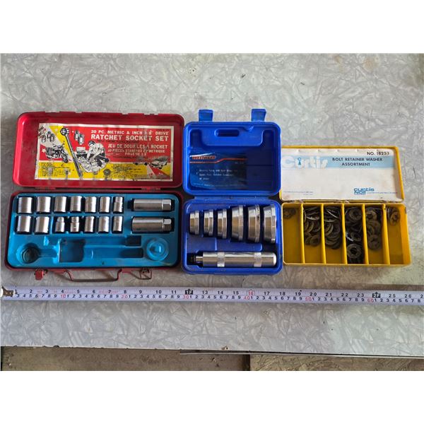 Socket Set, Seal Drivers Set, Washers