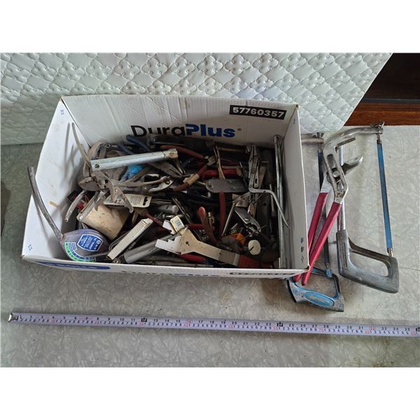 Asst. Tool Lot – Saws, Pliers, etc.