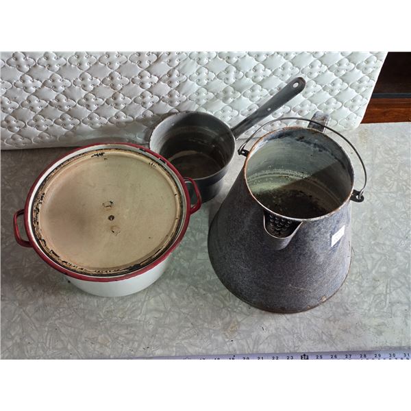 Enamelware Lot