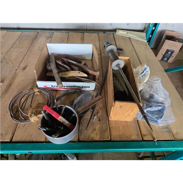 Assorted Tool & Hardware Lot