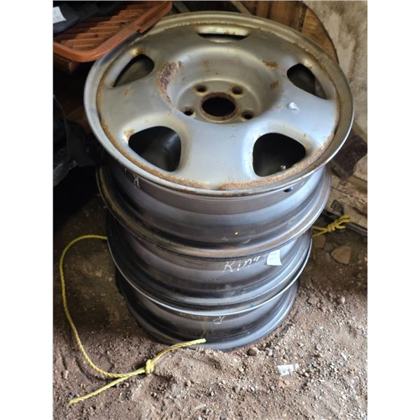 3 rims- 5 bolt 18"
