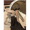 Image 4 : Bucket of spare wheel wrenches with jack