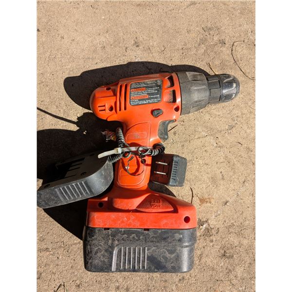 Black and decker rechargable drill