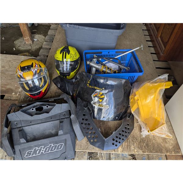 Skidoo Parts & Helmet