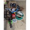 Image 1 : Misc. Tool Lot – Insect Fogger, Milwaukee Charger, Garden Hose, etc.