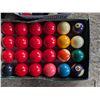 Image 2 : Assorted Billiard Balls w/ Triangle