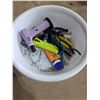 Image 3 : Asst. Tool Lot – Pliers, Flashlight, etc.