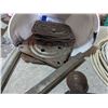Image 3 : Misc. Lot inc. Trailer Hitch, Wires, Tie Down Ratchets & Straps, etc.