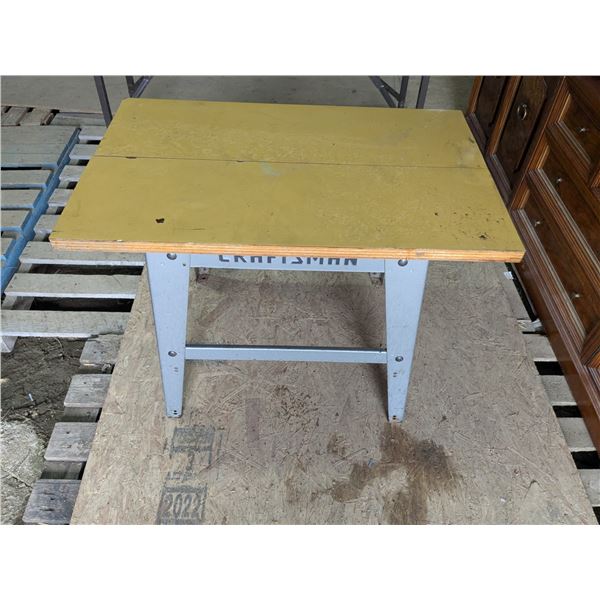 Craftsman Worktable, 32”x 20”x 24”h