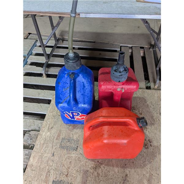 (3) 5-gal Fuel Cans