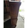 Image 4 : Vintage Wood Display Cabinet – 38”x 15”x 62”H
