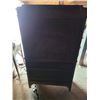 Image 5 : Vintage Wood Display Cabinet – 38”x 15”x 62”H