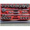 Image 2 : Large socket set- up to 2" complete