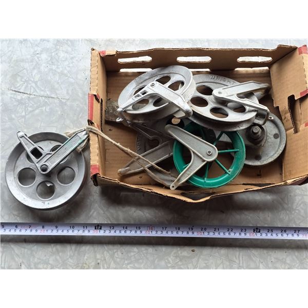 Aluminum pullies