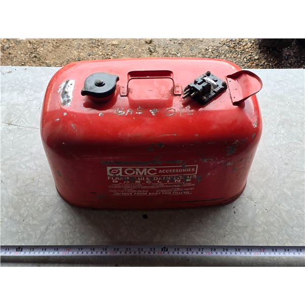 Boat gas tank