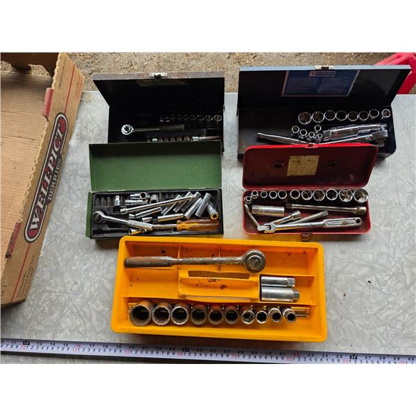 Various socket sets