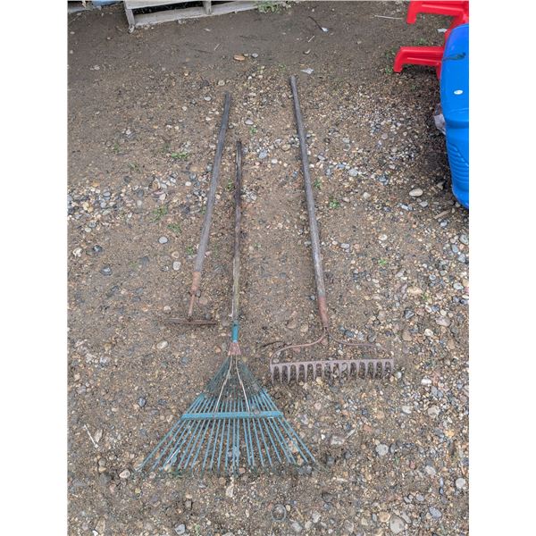 Leaf Rake, Garden Rake, Garden Hoe