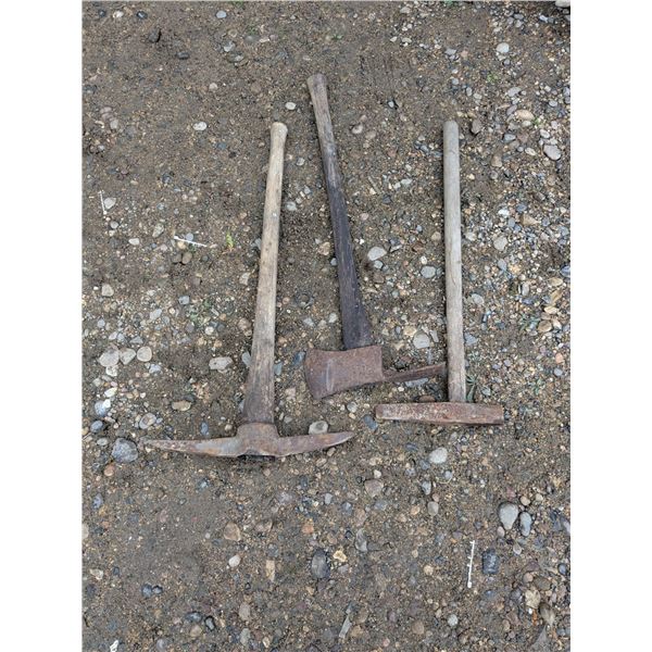 Modified Axe, Pickaxe, Railway Chisel